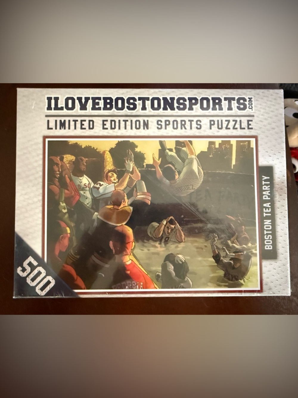 🧩 I Love Boston Sports Limited Edition Puzzle – Boston Tea Party 500 Piece